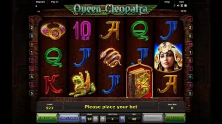 Queen Cleopatra slot screenshot 1