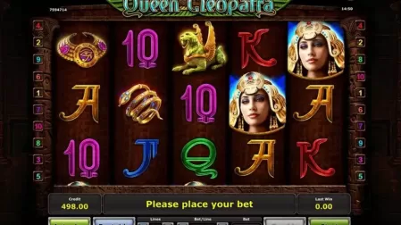 Queen Cleopatra slot screenshot 2