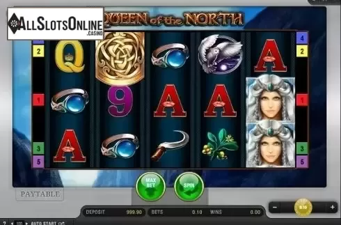 Screen 1. Queen Of The North from Bally Wulff