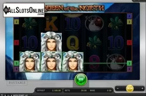 Screen 6. Queen Of The North from Bally Wulff
