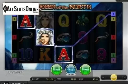 Screen 3. Queen Of The North from Bally Wulff
