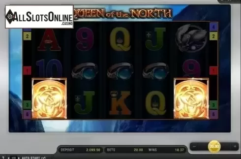 Screen 4. Queen Of The North from Bally Wulff