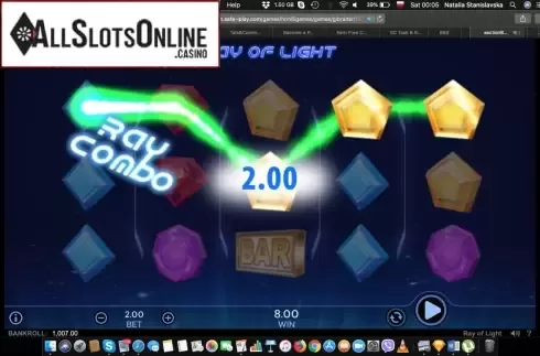 Ray of Light. Ray of Light from 888 Gaming