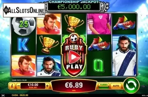 Win Screen 3. Reel All Stars from Ruby Play