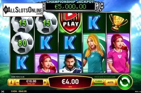Win Screen 2. Reel All Stars from Ruby Play