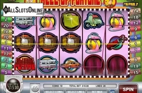 Screen6. Reel of Fortune from Rival Gaming