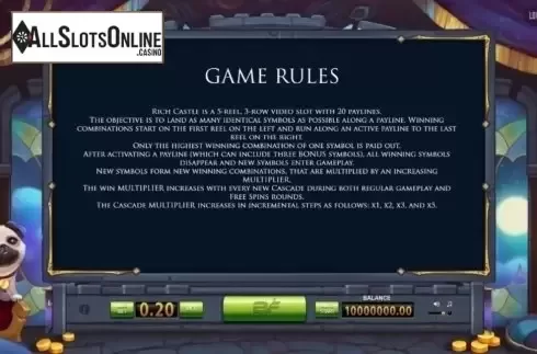 Screen3. Rich Castle from BF games