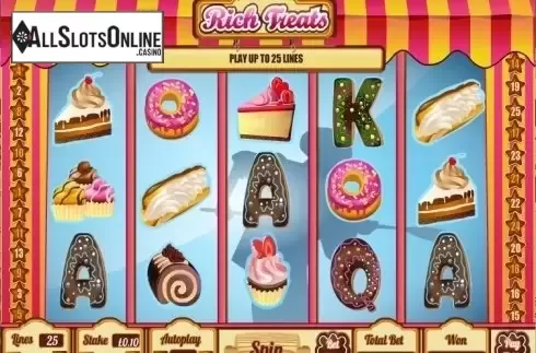 Screen3. Rich Treats from Playtech