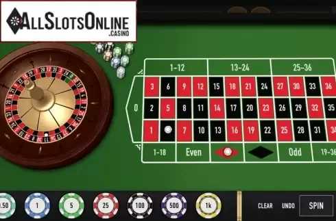 Reel screen. Roulette (Relax Gaming) from Relax Gaming
