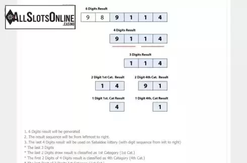 Game Rules screen 2
