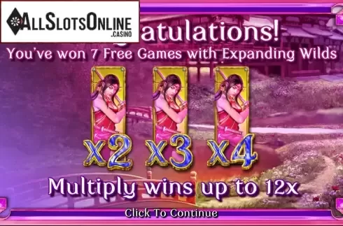 Free Spins 1. Samurai Princess from Lightning Box