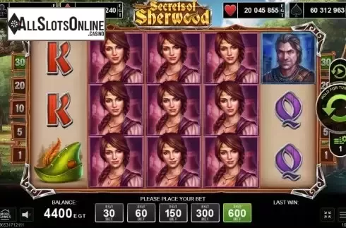 Reel screen