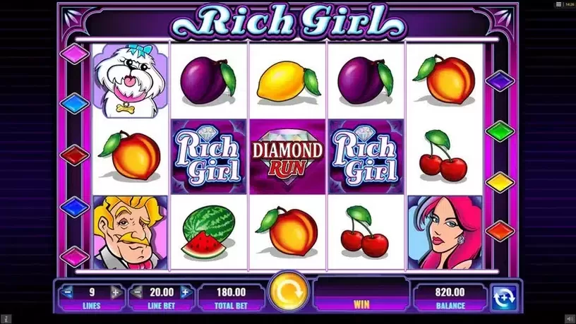 She's a Rich Girl slot screenshot 1