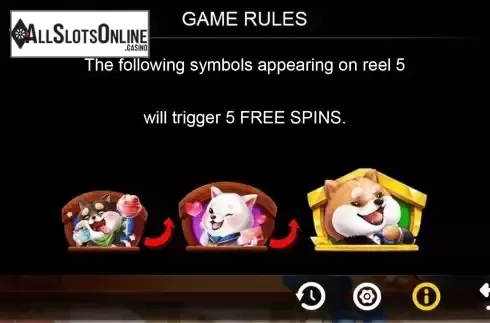Free Game screen