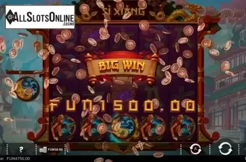 Big Win Screen. Si Xiang (IronDog) from IronDog