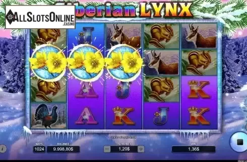 Free Spins Win Screen