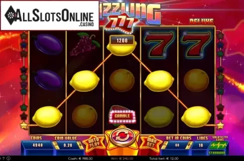 Win. Sizzling 777 Deluxe from Wazdan