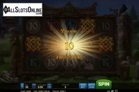 Free Spins. Slavs from Evoplay Entertainment