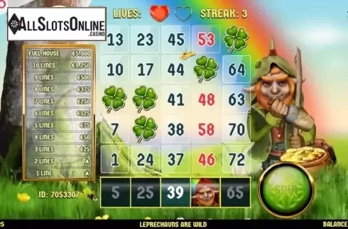 Screen3. Slingo Lucky Streak from Slingo Originals