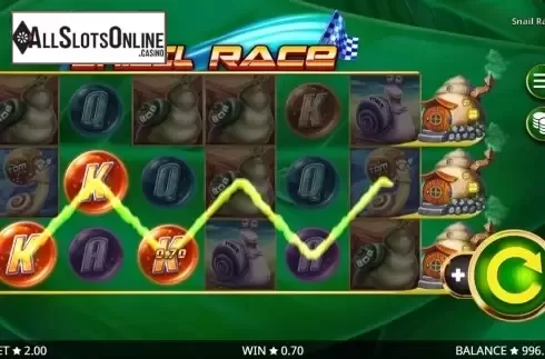 Win Screen 1. Snail Race from Booming Games