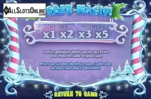 Multiplier. Snowmania from RTG