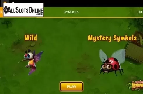 Paytable 1. Spring Invaders from Spinmatic