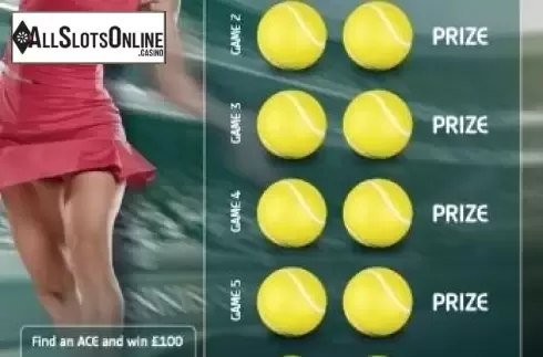 Game Screen 1. Tennis from gamevy