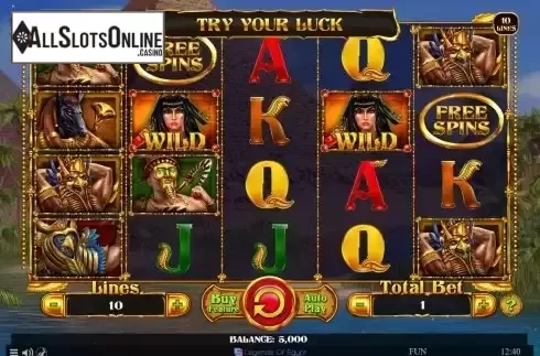 Game screen