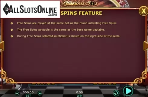 The Glorious 50s. The Glorious 50s from 888 Gaming