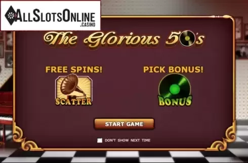 The Glorious 50s. The Glorious 50s from 888 Gaming