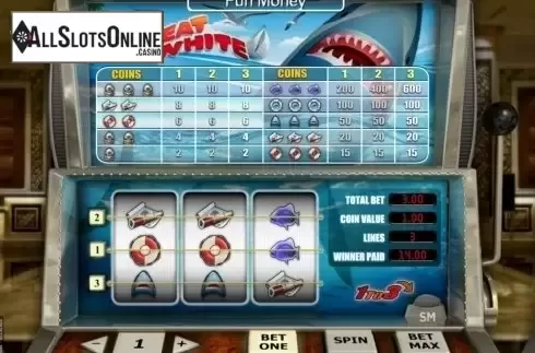 Screen6. The Great White from SkillOnNet