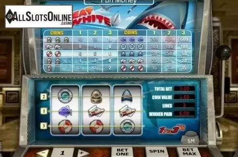 Screen4. The Great White from SkillOnNet