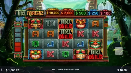 Tiki Magic slot screenshot 4