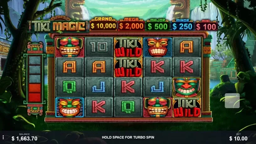 Tiki Magic slot screenshot 4