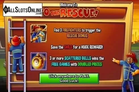 Start Screen. To the Rescue (NextGen) from NextGen
