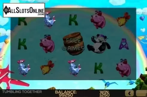 Win Screen 1. Tumbling Together from High 5 Games