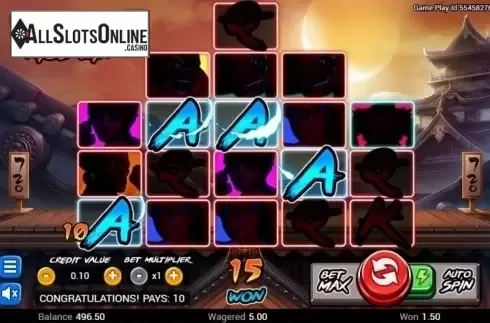 Win Screen. Ultimate Fighter from TOP TREND GAMING