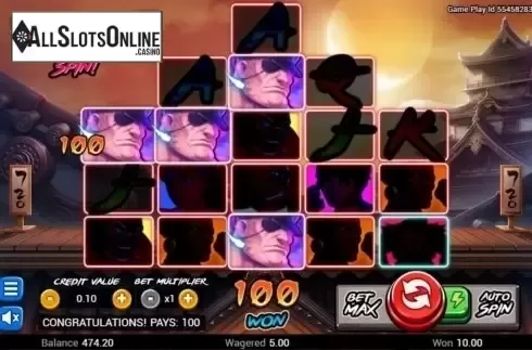Win Screen. Ultimate Fighter from TOP TREND GAMING