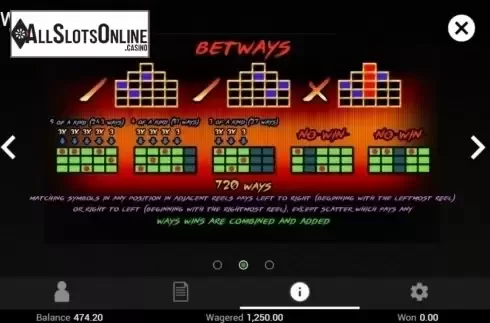 Paylines. Ultimate Fighter from TOP TREND GAMING