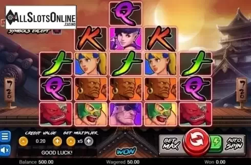 Reel Screen. Ultimate Fighter from TOP TREND GAMING