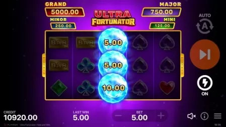 Ultra Fortunator: Hold and Win slot screenshot 2