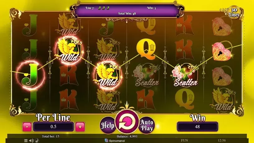 Valentine Collection 30 Lines slot screenshot 2