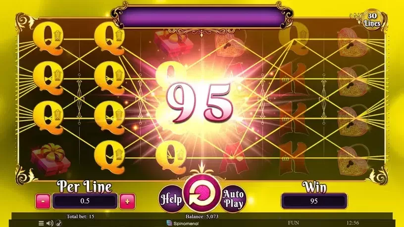 Valentine Collection 30 Lines slot screenshot 3