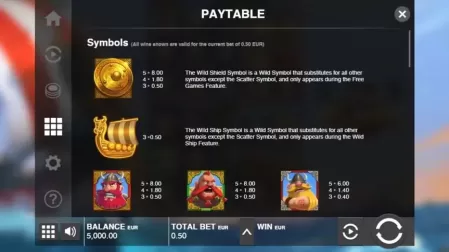 Viking Clash slot screenshot 2
