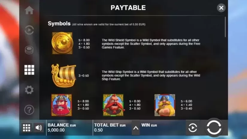 Viking Clash slot screenshot 2