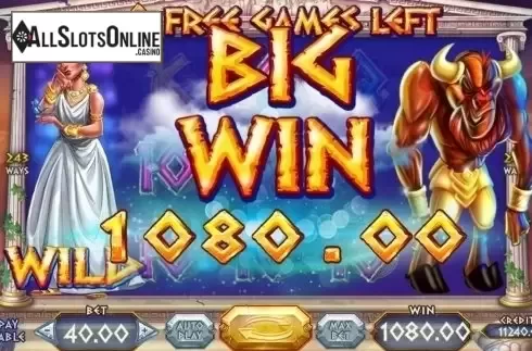 Big Win. Wild Beast of Crete from Felix Gaming