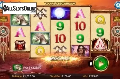 Win screen. Wild Catcher from Wild Streak Gaming