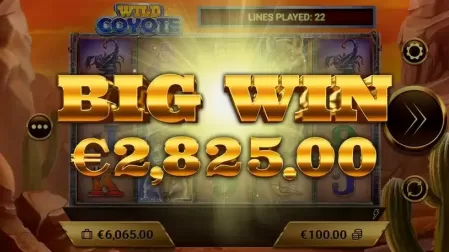 Wild Coyote slot screenshot 5