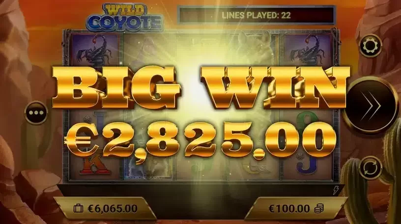 Wild Coyote slot screenshot 5