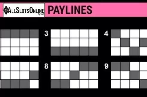 Paytable 5. Wild Rubies GDN from Gamomat